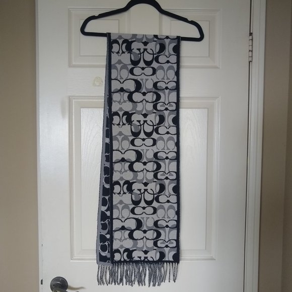 Coach Brand Mareno Wool Scarf - Picture 2 of 3